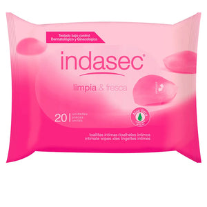 Indasec Clean e Fresh Intimate Wipes 20 Units