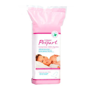 Assorbenti igienici femminili post-partum Indasec con ali 10U