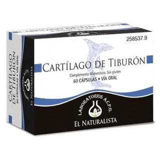 Cartilagine di squalo naturale 500 mg x 60 capsule