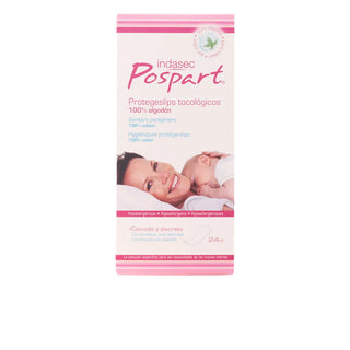 Indasec Pospart Pantilyner Tocologico 100% Cotone 24 Unità