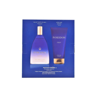 Instituto español Institito Español Poseidon Deep Eau De Toilette Spray 150ml Set 2 Pieces