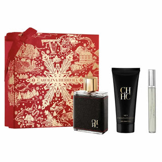 Carolina Herrera CH Men Eau de Toilette Spray 100ml scatola di 3 pezzi