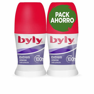Byly Extrem Intense 100 ore Deodorante Roll-On Loto 2 x 50 ml — Deodorante