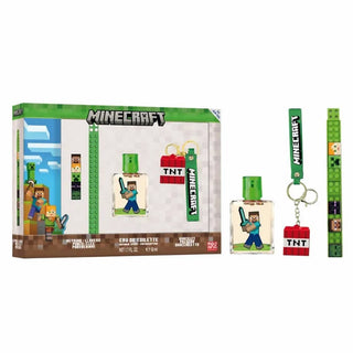 Cartoon Minecraft Eau De Toilette Spray 50ml Set 3 Pieces