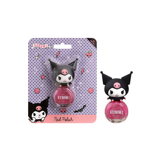 Cartoon Air-Val Kuromi Laca Uñas Tapon 3d Rosa — Nagellack