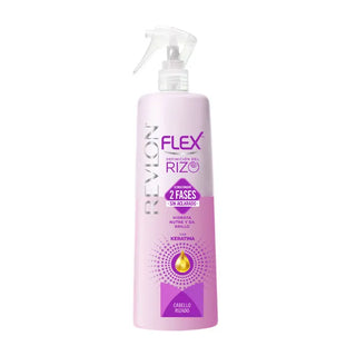 Revlon Flex 2 Stage Balsamo senza risciacquo con cheratina per capelli ricci Spray 400 ml