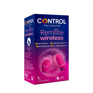 Wireless remote control for wireless stimulator 