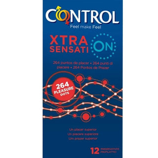 Condoms Control Xtra Sensation 12 pieces 