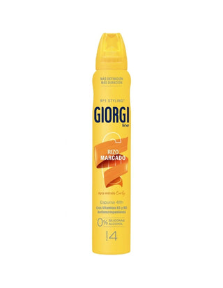 Giorgi Line Rizos Marcados Espuma Fijadora Método Curly N4 250ml