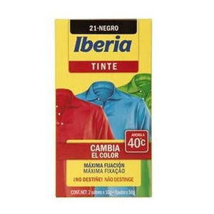 Iberia Tinta Tessuti Nero nº21 — Tinta per tessuti