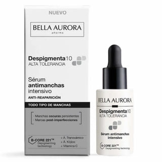 Bella Aurora Despigmenta10 Alta tolleranza intensivo anti-macchie 30 ml — フェイスセラム