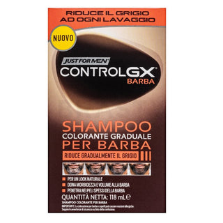 Shampoo per barba Just For Men Control GX 118 ml