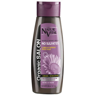 Naturvital Organic Salon Dyed maschera capelli 300 ml — Máscara de cabelo