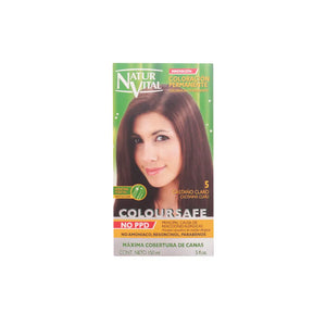 Naturaleza y Vida Coloursafe Colore Permanente 5 Castano Chiaro 150 ml — Tinta capelli