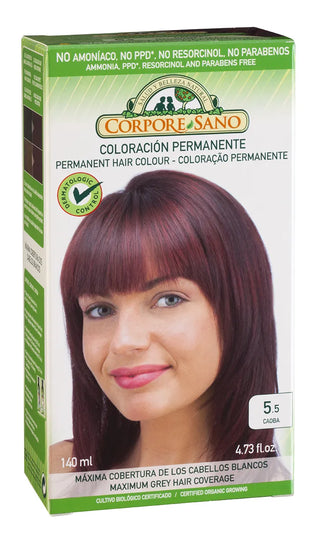 Corpore Tinte 5,5 Caoba 140ml Bio