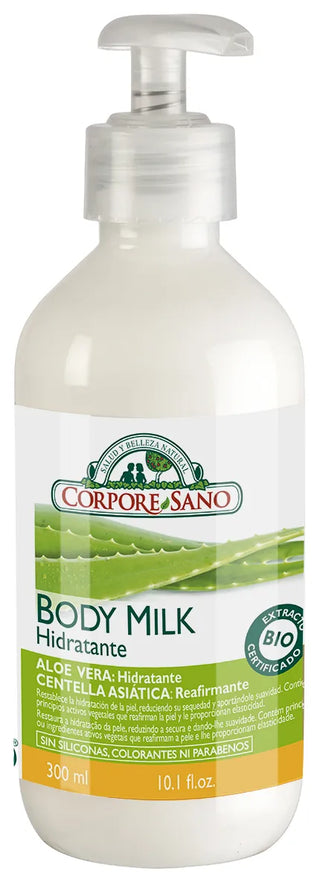 Latte Corpore Aloe Centella Asiatica Biologico 300ml