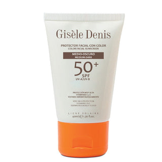 Gisèle Denis Color Facial Sunscreen Spf50+ Medium/Dark 40ml