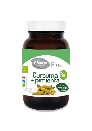 Granero S Curcuma e Pepe Biologici 440 mg 100 20 capsule