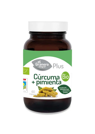 Granero S Curcuma e Pepe Biologici 440 mg 60 capsule