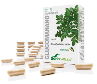 Soria 21-S Glucomanano 400 Mg 60 cápsulas 