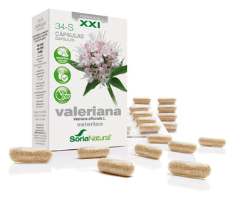 Soria 34-S Valeriana 600 mg 30 capsule a rilascio prolungato