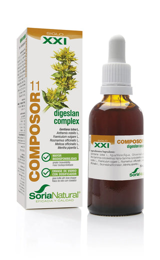 Soria Composor 11 Digeslan compresse 21st Century 50ml