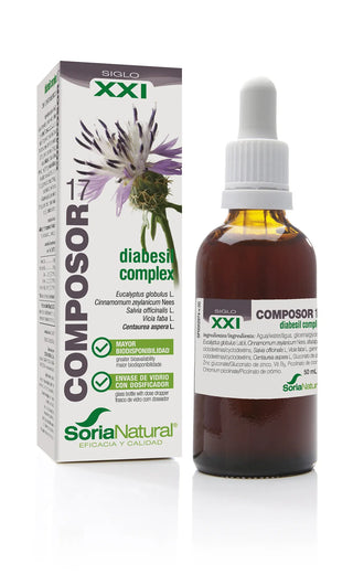 Soria Composor 17 Diabesil compresse 21st Century 50ml