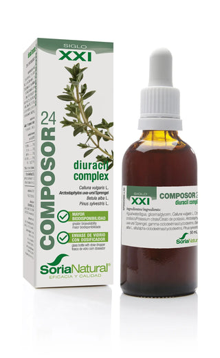 Soria Composor 24 Diuracin compresse 21st Century 50ml