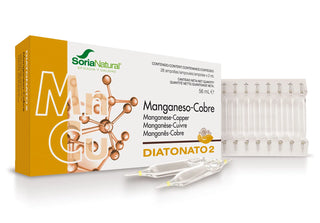 Soria Diatonate 2 Mangan-Copper 28 Fiale X 2ml