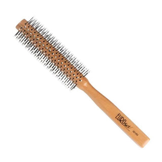 Spazzola per capelli in legno Eurostil con pallina in nylon da 15 mm, 1 pezzo