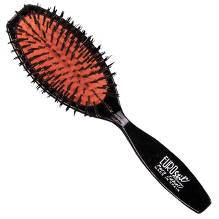 Hairbrush Eurostil with a bellows in pure boar bristle, 1 piece 