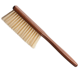 Spazzola da barbiere Eurostil con manico in legno (1 pz)