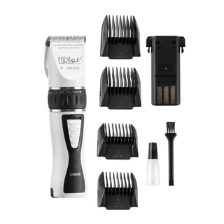 Cortapelos eléctrico recargable de cerámica Eurostil K3600 para cabello gris 5w 1 unidad 