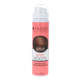 Eurostil Tassel Bye Roots Spray Cubre canas Castaño Claro 75ml 