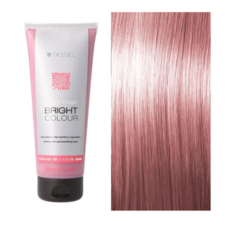 Eurostil Bright Colour Hair mascarilla Rosa 1 unidad 