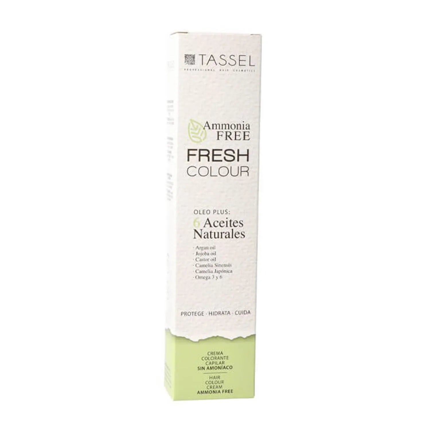 Eurostil Fresh Colour Crema Decolorante Senza Ammoniaca Oleo Plus 6.7 Biondo Scuro Castano — Crema decolorante