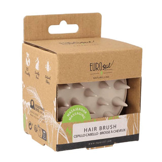 Spazzola massaggiante per capelli Eurostil in gomma 1 pz.