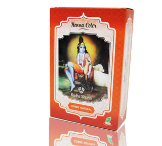 Radhe Polvere di henné al rame naturale Radh 100 g