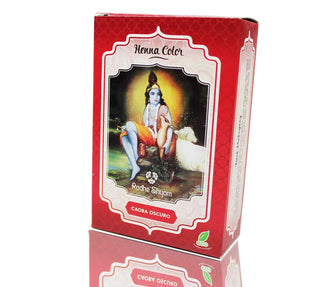 Polvere di henné mogano scuro Radhe 100 g