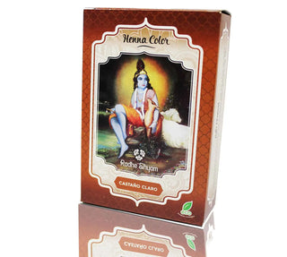 Radhe Polvere di henné castano chiaro 100 g