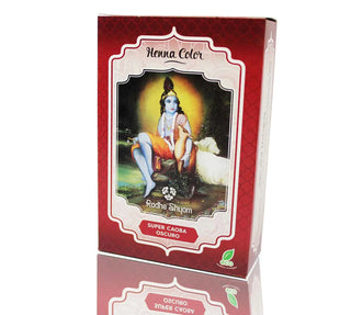 Radhe Henna Super Dark Mahogany Powder 100g