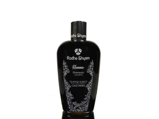 Radhe Henna Shampoo Colorante per capelli Castani