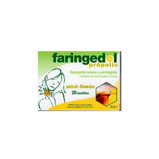 comprimés de miel Faringedol 20 unités 
