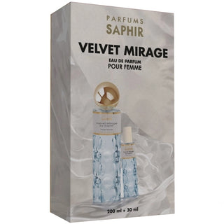Saphir Velvet Mirage EDP 200 ml + 30 ml — Set profumo