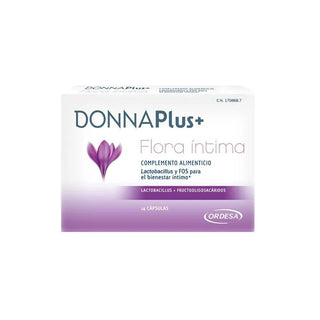 Donna Plus Donnaplus Nahrungsergänzungsmittel Flora Intima Plus 14 Kapseln 