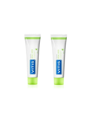 Vitis Duplo Aloe Vera Dentifricio Gusto Mela 2X150ml +75ml Gratis
