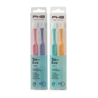 Spazzolino da denti PHB Time To Care Medium 2 unità