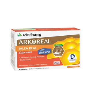 Arkopharma Arkoreal Jelly Leggero basso contenuto di zucchero 1 g 20 fiale — Kosttilskud
