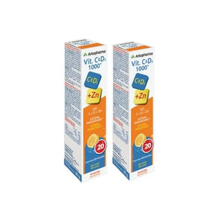 Arkopharma Vitamina C e D3 1000 mg 2x20 compresse