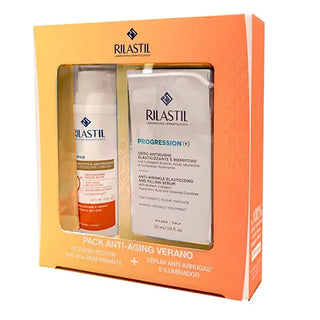 Rilastil Pack Age Repair Spf50 50ml + Progression siero 30ml Set 2 Pezzi